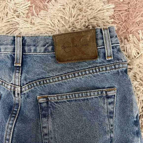 Calvin Klein Vintage Blue Jeans Straight Leg